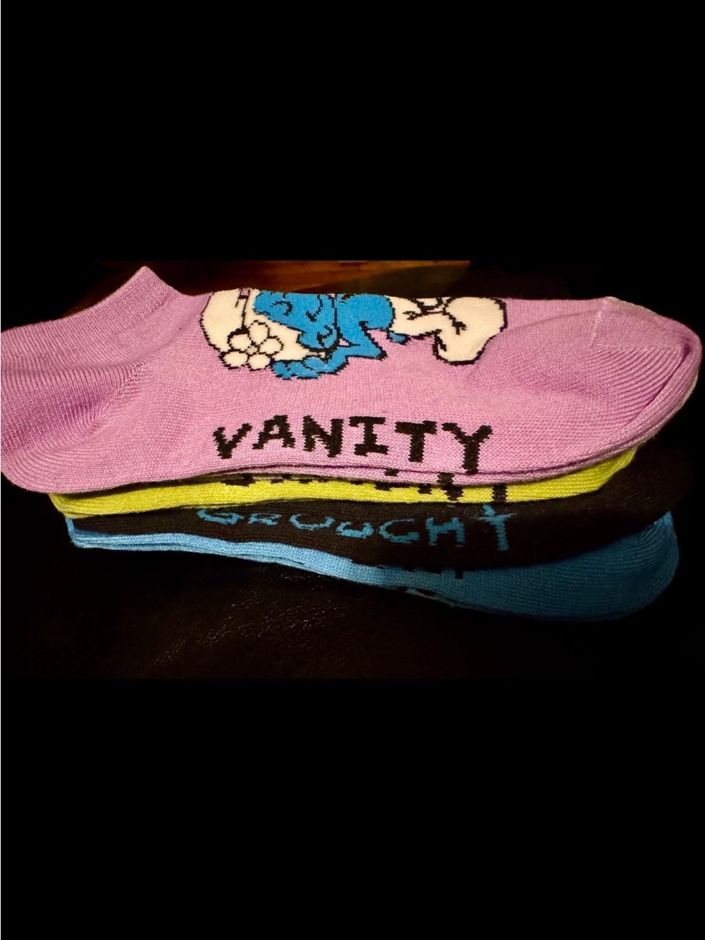 Brand new ankle socks SMURFS